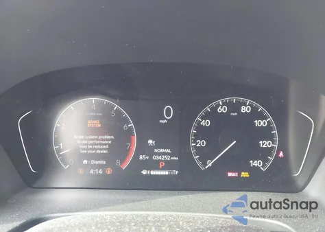 2023 Honda Pilot Awd Ex-L 8 Passenger z USA, uszkodzony, nr VIN 5FNYG1H40PB039517